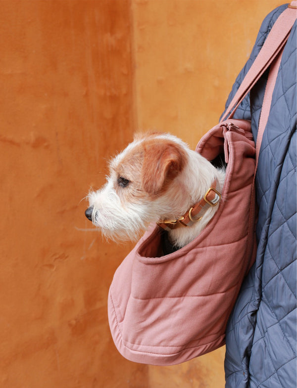 Sac pour chien rose