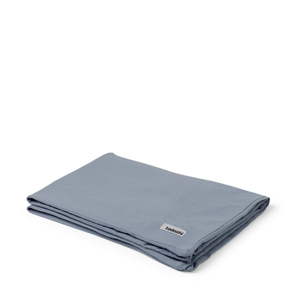 Housse de remplacement pour coussin Tobine bleu délavé