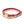 Charger l&#39;image dans la galerie, contemporary dog collar red powder
