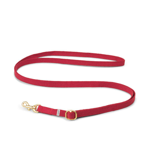Laisse pour chien rouge